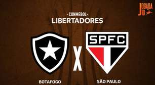 Botafogo x São Paulo: onde assistir, escalações e arbitragem