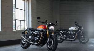 Novas Triumph Speed Twin 1200: versão comum e RS