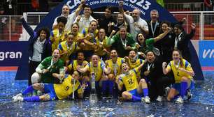 Brasil se torna sede da Copa América de Futsal Feminina em 2025