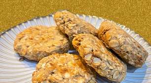 Cookie de banana com 3 Ingredientes: sem açúcar, saudável