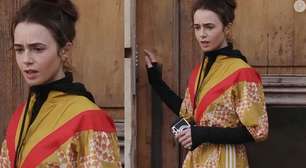 Lily Collins usou look de marca brasileira em 'Emily in Paris'; peça está em promoção!