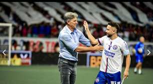 Renato não estará na Arena no jogo contra o Flamengo