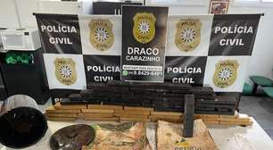 Polícia Civil apreende 39 kg de maconha enterrados em mata em Carazinho