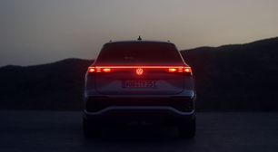 Volkswagen revela teaser do sucessor inédito do Tiguan Allspace