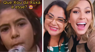 Mulher famosa por meme 'Que Xou da Xuxa é esse?' encontra Lívia Andrade ; vídeo