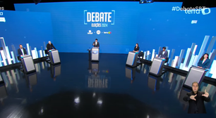 Quem descumprir regras poderá ser retirado do debate: "Não será tolerado", diz apresentador