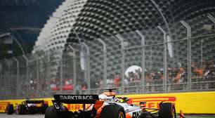 F1: Mclaren e Ferrari dominam treinos livres em Singapura