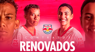 Red Bull Bragantino renova com duas jogadoras do time feminino