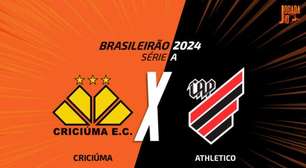 Criciúma x Athletico-PR: onde assistir, escalações e arbitragem