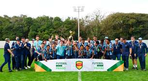 Grêmio vence Lajeado e conquista o Gauchão Sub-15