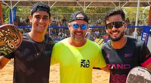 Bicampeão Mundial forma dupla inédita com brasileiro top 10 no torneio internacional de Campinas (SP) de Beach Tennis