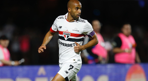 Lucas Moura lamenta falhas do São Paulo contra o Internacional no Morumbis