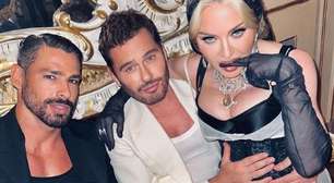 Madonna posta foto ao lado de Cauã Reymond na Semana de Moda de Milão