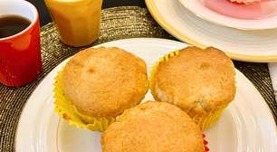 Muffin nordestino na airfryer: "bolinho de bacia" delicioso