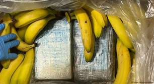 Supermercado alemão encontra 95 kg de cocaína em caixas de banana