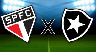 São Paulo x Botafogo na Libertadores: onde assistir ao vivo, horário e escalação