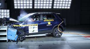 VW T-Cross 2025 tira nota máxima em crash test do Latin NCAP