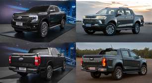 Ford Ranger e Chevrolet S10 travam batalha no segmento de picapes