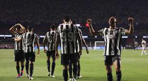 Botafogo comemora classificação histórica e já mira o Grêmio pelo Brasileirão