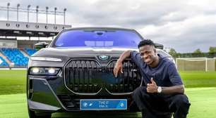 Real Madrid 'presenteia' Vini Jr, Rodrygo, Militão e Endrick com carros de luxo de mais de R$ 1 milhão