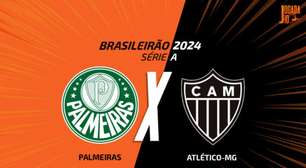 Palmeiras x Atlético-MG: onde assistir, escalações e arbitragem