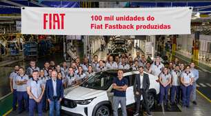 Fiat já fez mais de 100 mil Fastback no Brasil (híbrido vem aí)