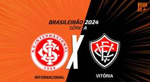 Internacional x Vitória: onde assistir, escalações e arbitragem