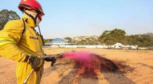 Governo de SP testa substância que apaga incêndio 5 vezes mais rápido do que água