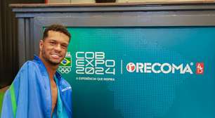 Gabriel Araújo, multimedalhista paralímpico, encanta o público na COB Expo