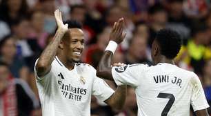 Militão marca, e Real empata com o Atlético em jogo paralisado por arremesso de objetos