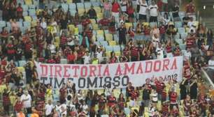 Torcida do Flamengo protesta e xinga Tite no Maracanã