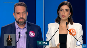 De olho nos votos da esquerda, Tabata ataca Boulos em debate