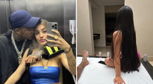 Gato Preto termina namoro com Bia Miranda e posta fotos em motel com mulher