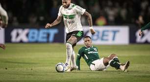 Apesar do empate, Coritiba mantém distancia de seis pontos para o G4; Veja números