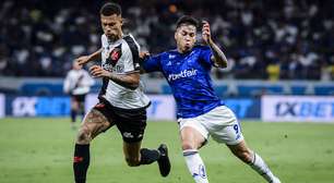 Cruzeiro empata com o Vasco no Mineirão pelo Brasileirão