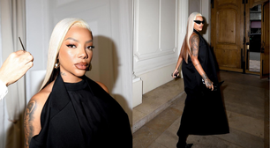 Platinada! Ludmilla aparece com novo visual no desfile da Balenciaga em Paris