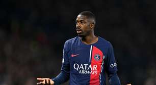 Dembélé é cortado de jogo do PSG na Champions League