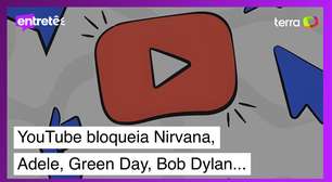 YouTube bloqueia Adele, Nirvana, Kendrick Lamar e muitos outros