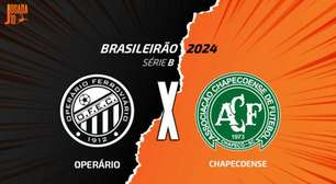 Operário-PR x Chapecoense: onde assistir, escalações e arbitragem