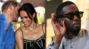 Membro da Família Real pode estar envolvido com P. Diddy; Meghan e Harry querem usar polêmica em favor deles. Entenda!