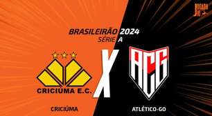 Criciúma x Atlético-GO: onde assistir, escalações e arbitragem