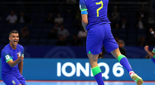 Brasil vence Ucrânia e volta à final da Copa do Mundo de Futsal após 12 anos