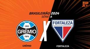 Grêmio x Fortaleza: onde assistir, escalações e arbitragem