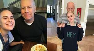 Família de Bruce Willis compartilha fotos e fala sobre o estado de saúde do ator