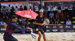 Jovem sensação brasileira, Felipe Loch avança em Belo Horizonte e se diz surpreso com convocação para a Copa do Mundo de Beach Tennis