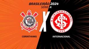 Corinthians x Internacional: onde assistir, escalações e arbitragem