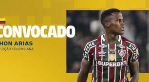 Arias, do Fluminense, é convocado para seleção da Colômbia