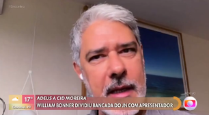 William Bonner conta como Cid Moreira aquecia a voz: 'Tinha dois jeitos'