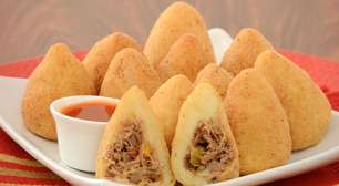 Coxinha de carne louca fácil: irresistível e fácil de fazer