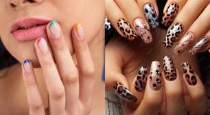 Os anos 90 estão de volta: As tendências de nail art que prometem dominar 2024